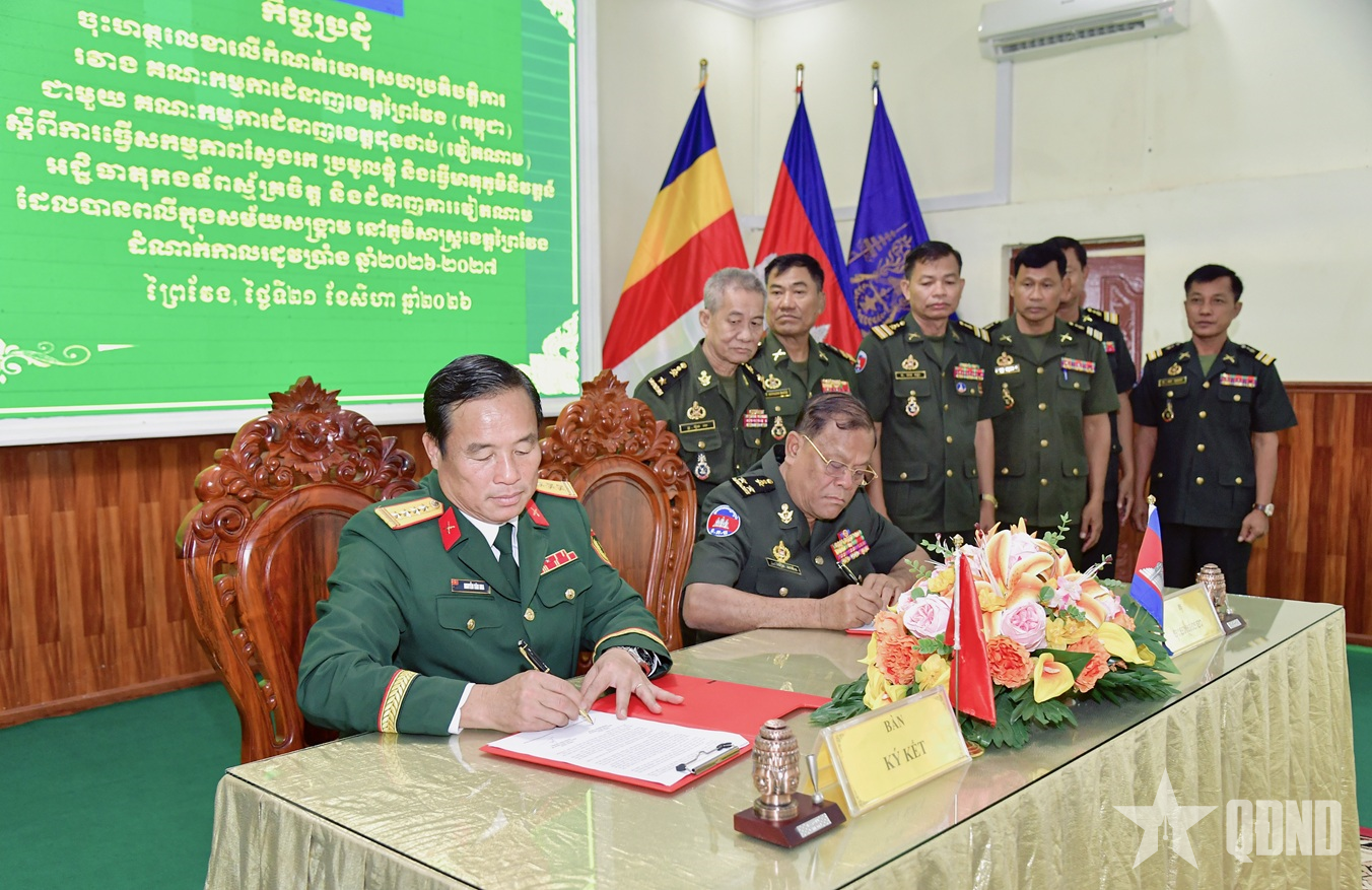 Tỉnh Đồng Tháp ký kết phối hợp tìm kiếm, quy tập hồi hương liệt sĩ tại Campuchia